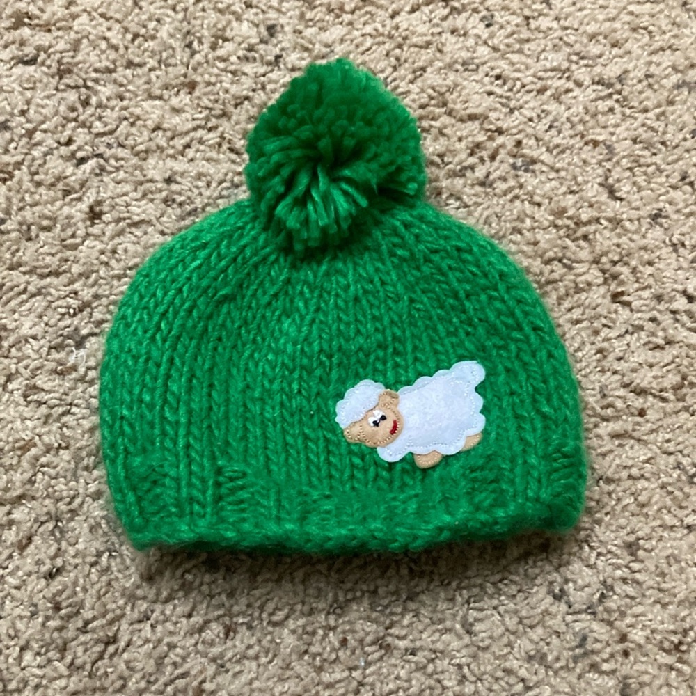 Baby knit winter hat